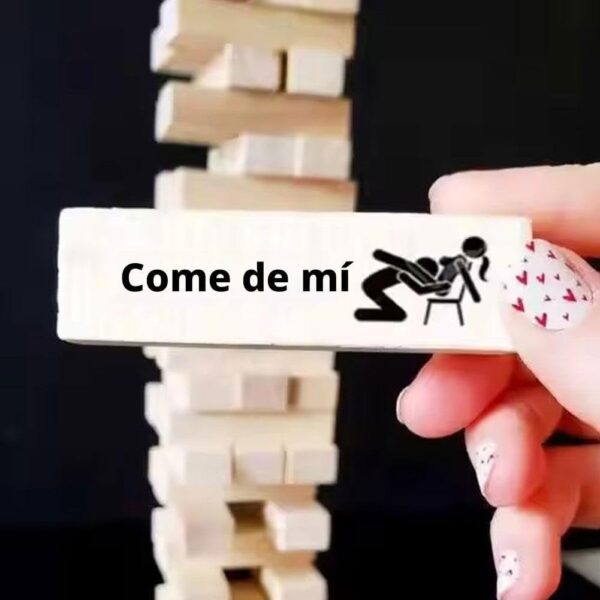 Jenga Erótico para Adultos: ¡Desata la Pasión en tus Noches de Pareja! 🔥 - Imagen 3
